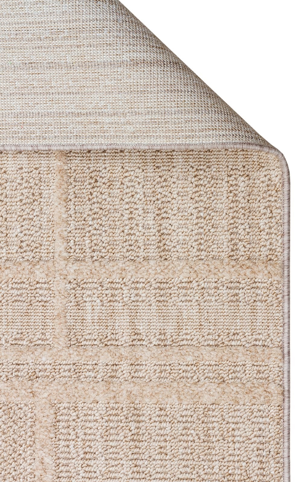 Bukle Dokuma Antialerjik Toz Çıkarmaz Yumuşak Dokulu Salon Halısı Joy Serisi Bej JOY-03-BEIGE