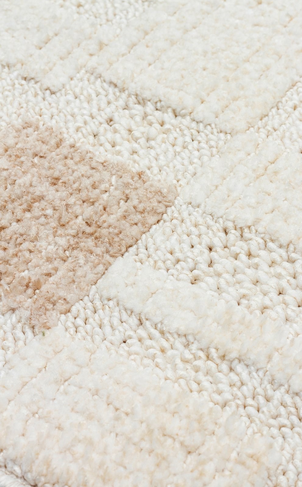 Bukle Dokuma Antialerjik Toz Çıkarmaz Yumuşak Dokulu Salon Halısı Joy Serisi Yeşil Bej JOY-02-GREEN-BEIGE