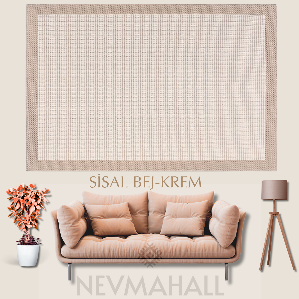 Çerçeve Krem-Bej