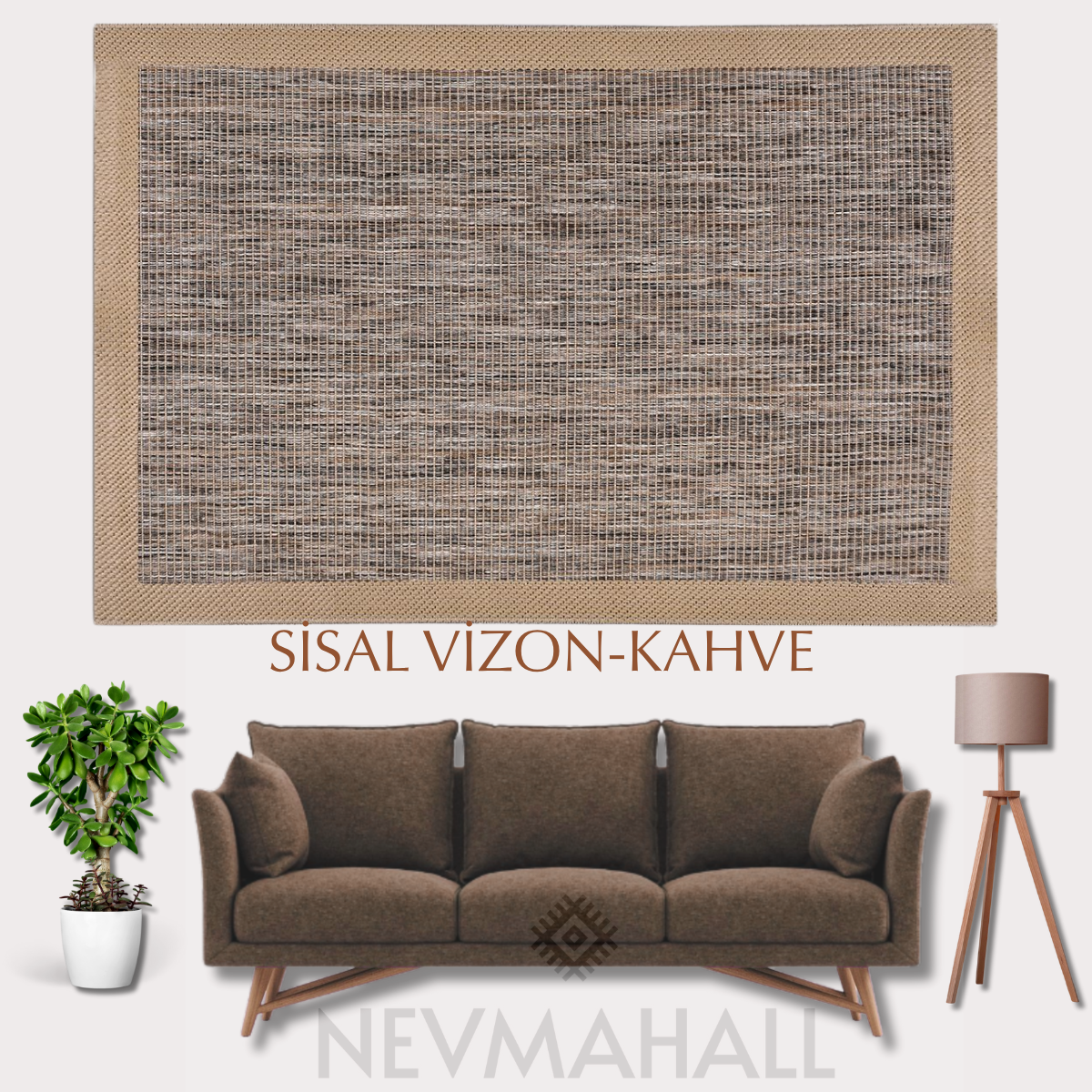Çerçeve Vizon-Kahve