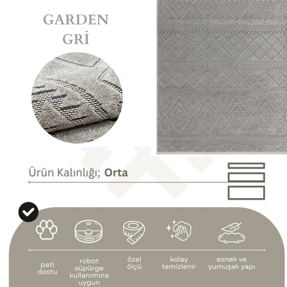 Garden Serisi Gri