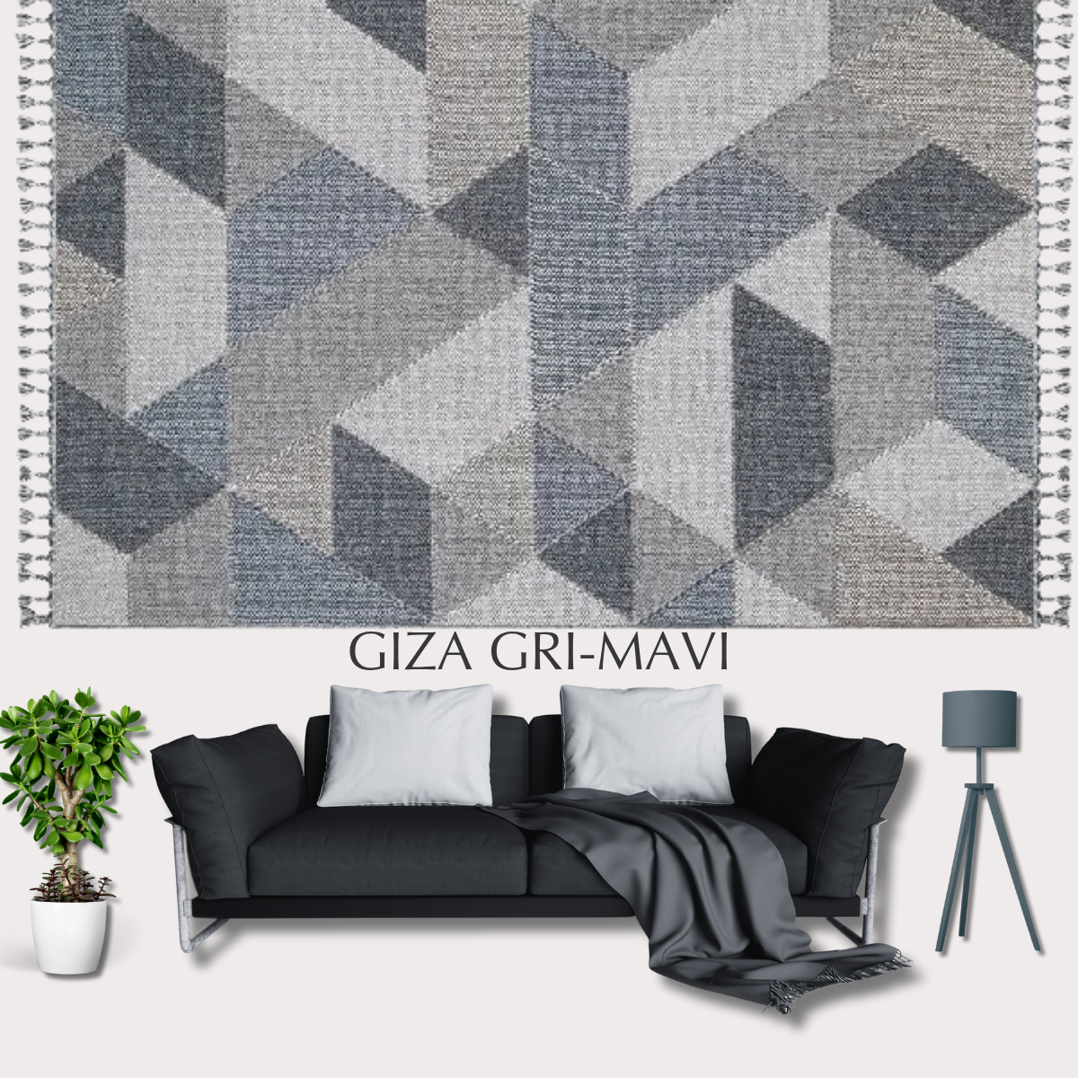 Giza Gri-Mavi 