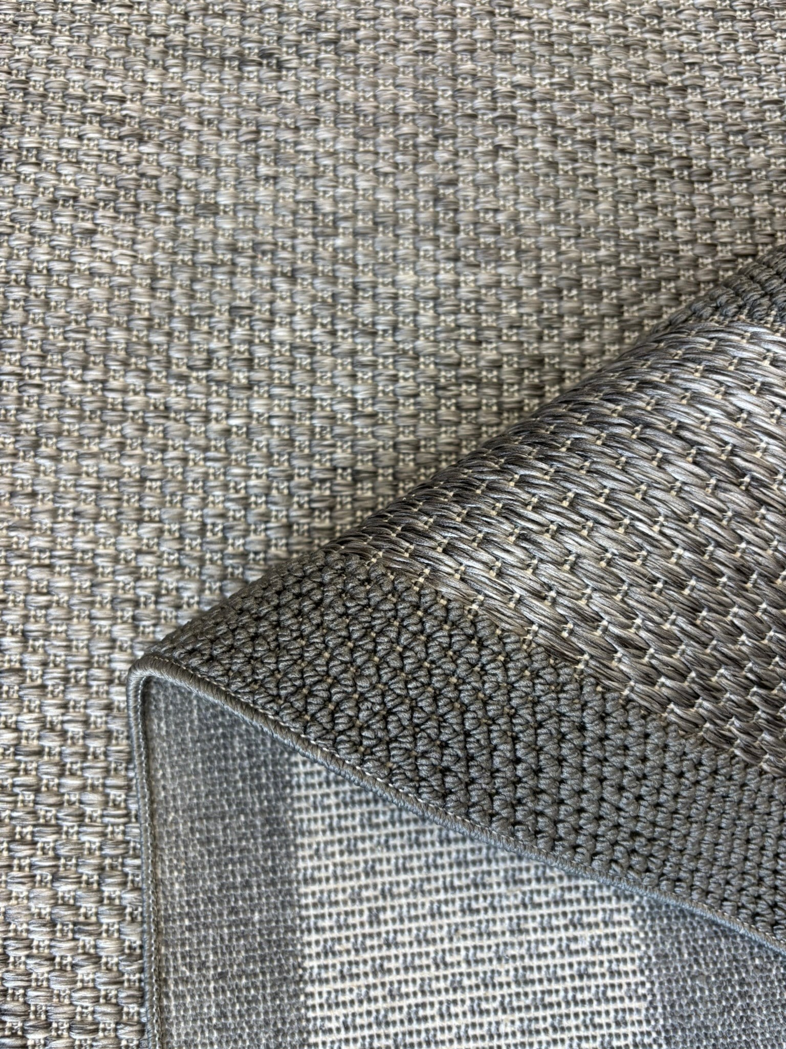 Kaymaz Taban Wool Bukle Sisal 8001 Antrasit 