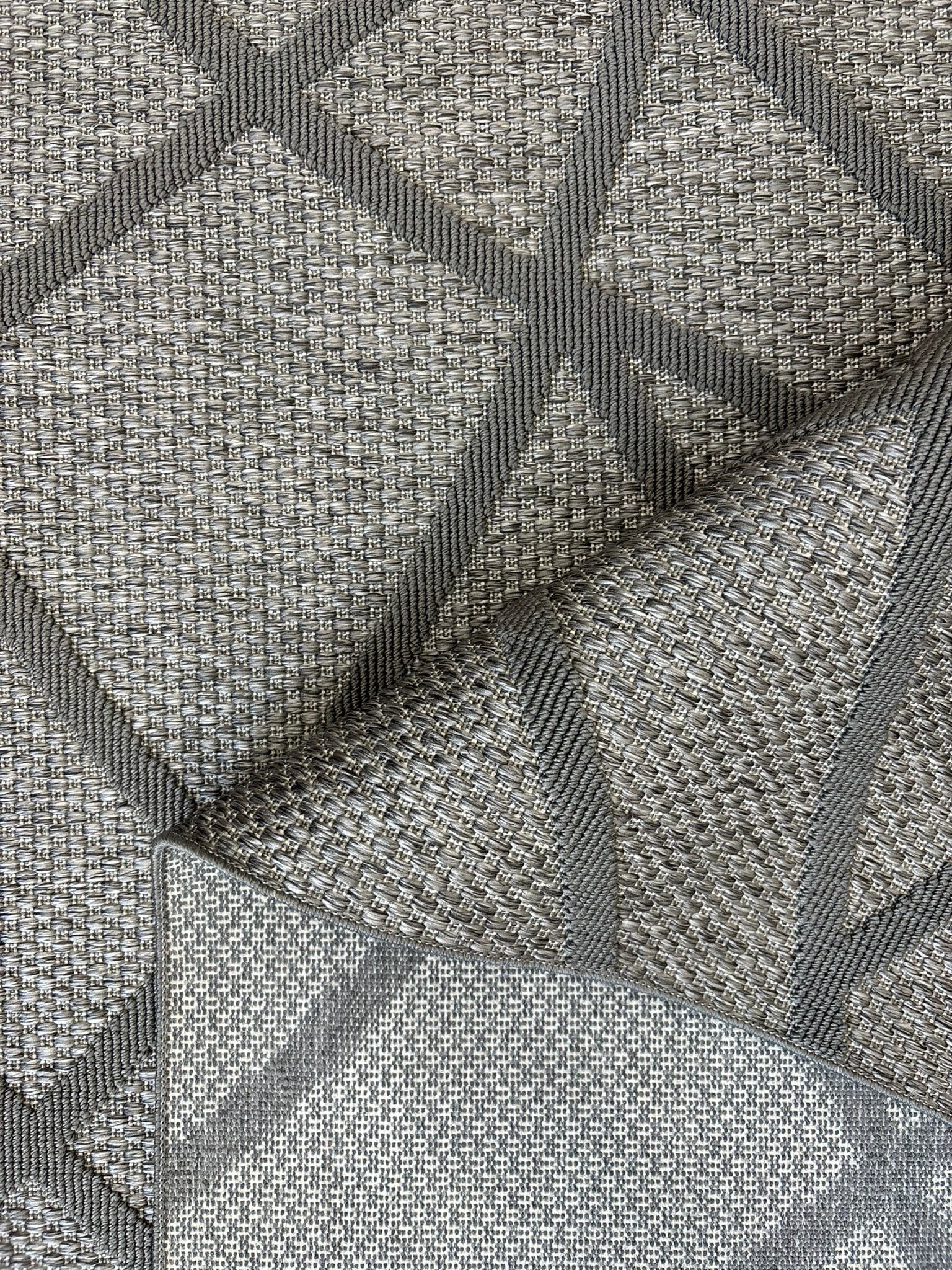 Kaymaz Taban Wool Bukle Sisal 8002 Antrasit