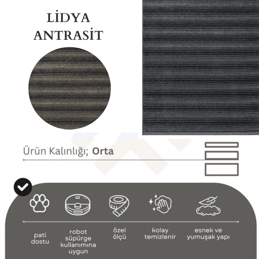 Lidya Serisi Antrasit