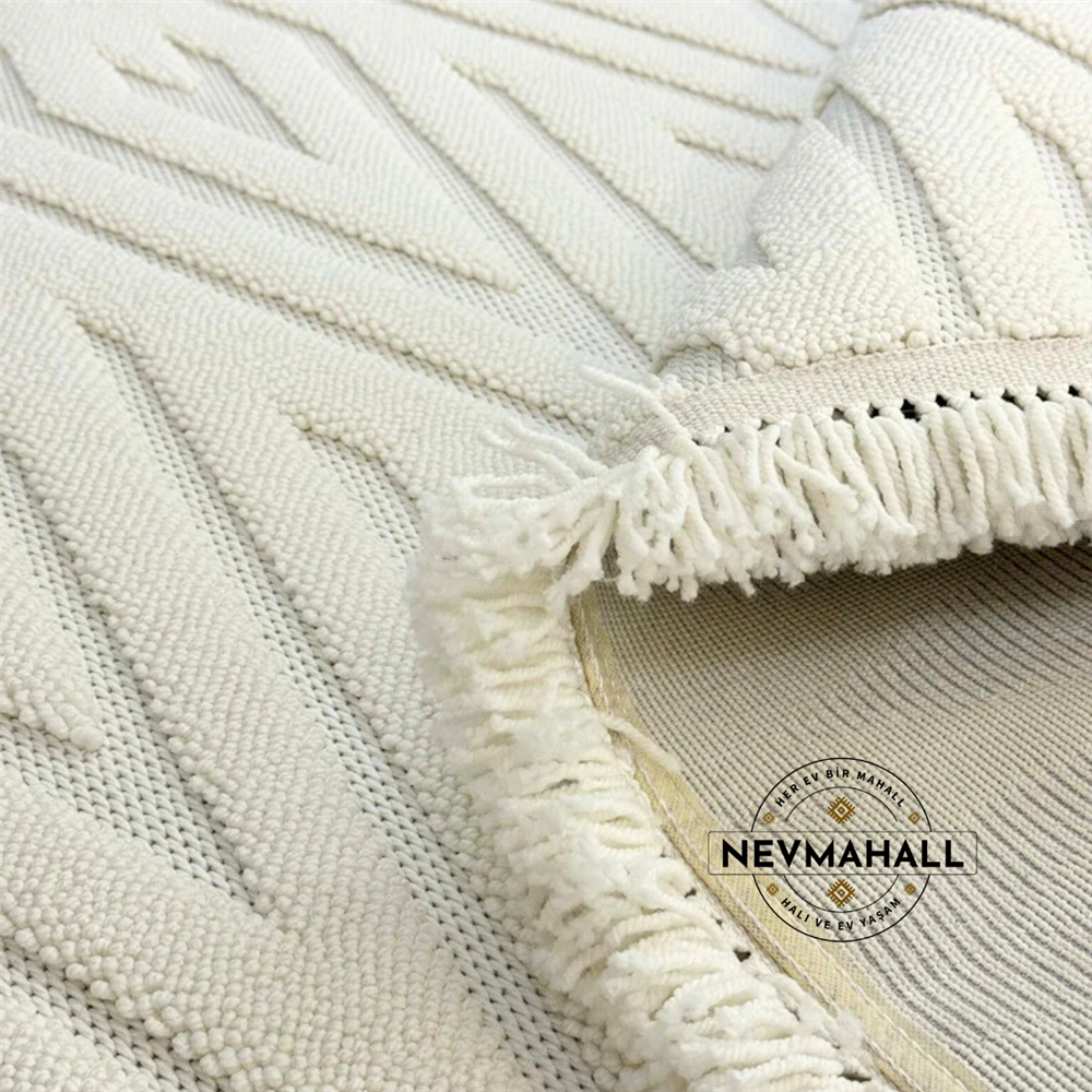 Moda Serisi Zigzag Krem