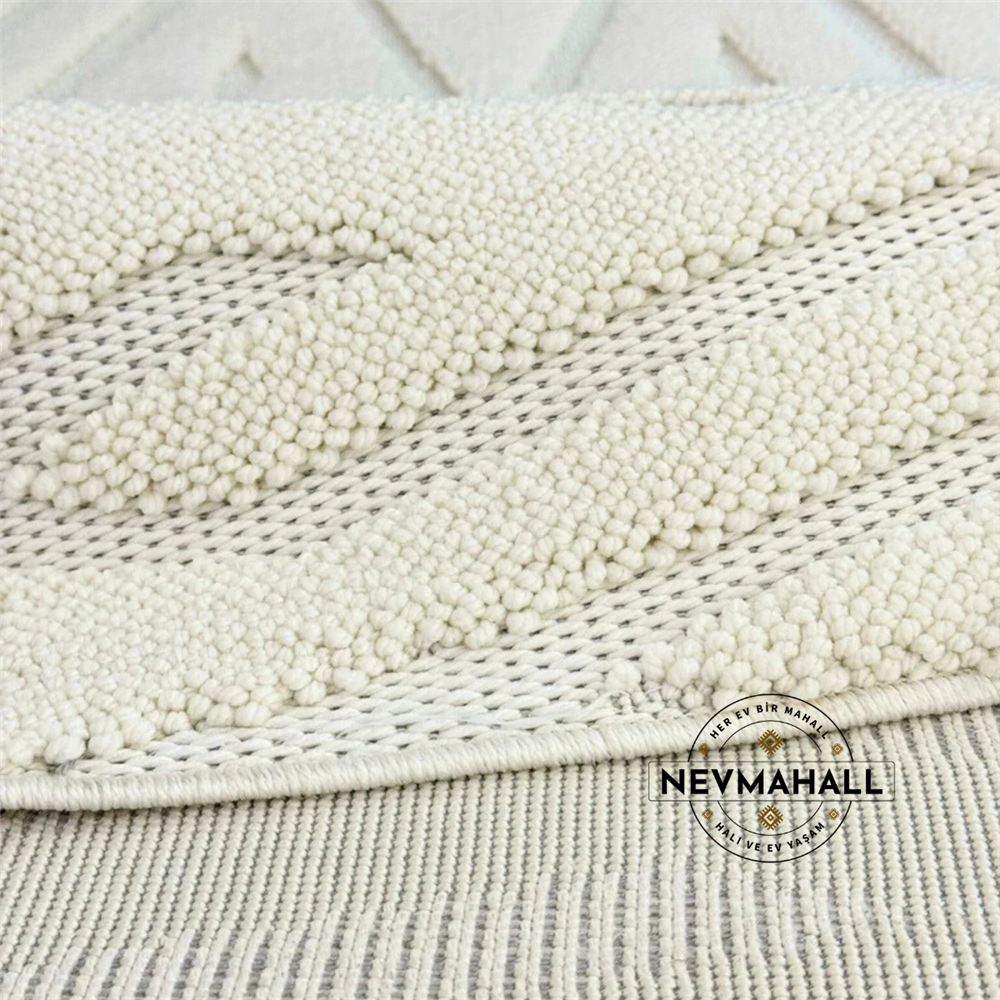 Moda Serisi Zigzag Krem