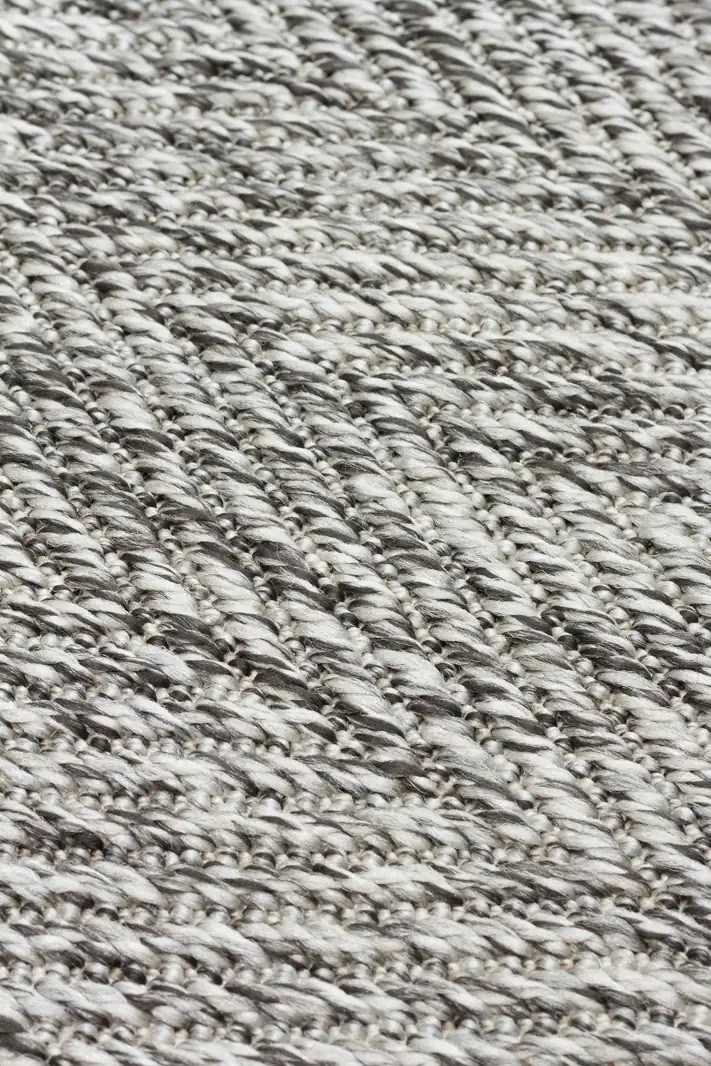 Modern Tasarımlı  Sisal Gri Dokuma Gri Kumaş Bordür Halı vnt 2704