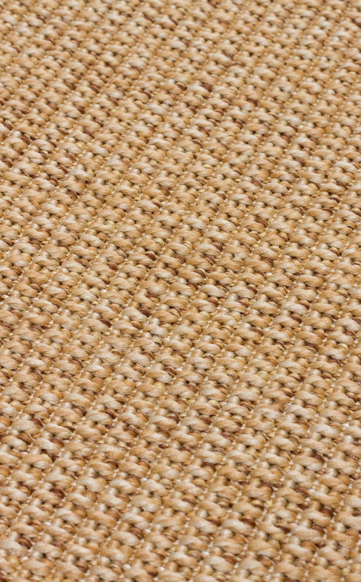 Modern Tasarımlı  Sisal Natural Dokuma Kahve Kumaş Bordür Halı vnt 2702