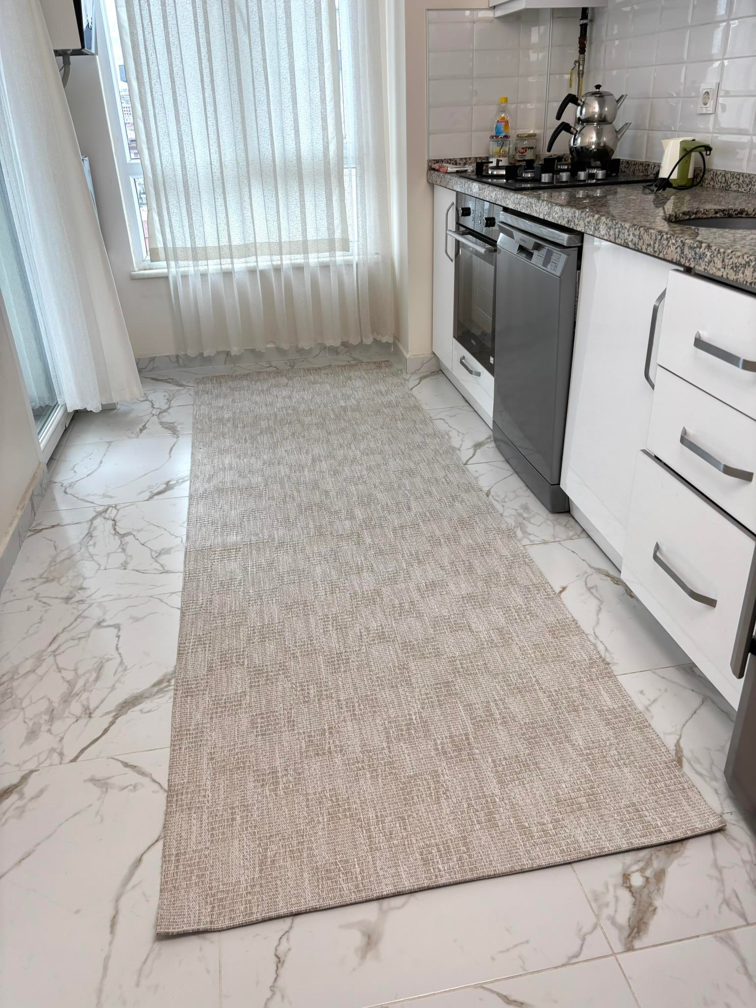 Mozaik Bej Yumuşak Sisal