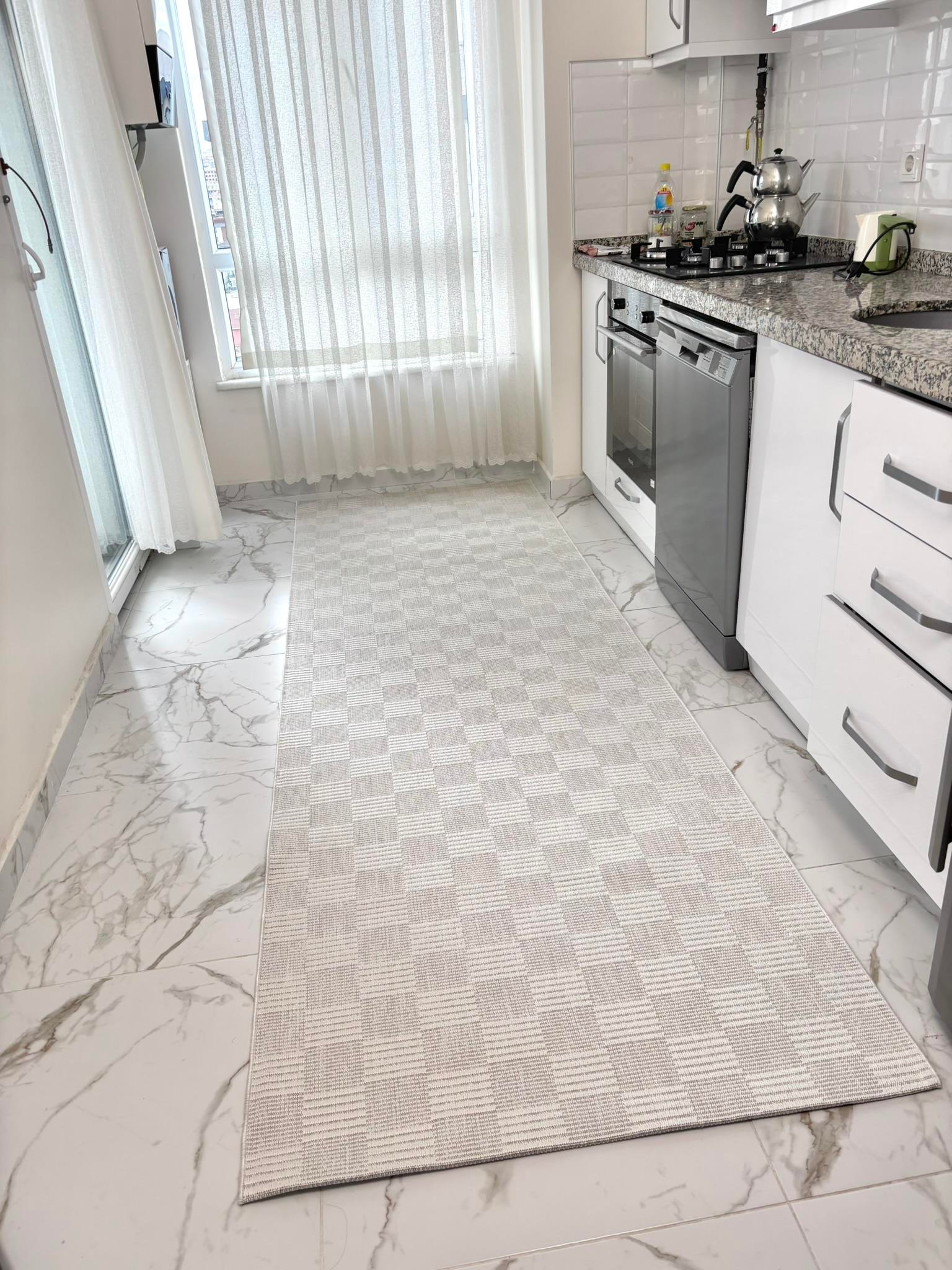 Mozaik Krem Yumuşak Sisal