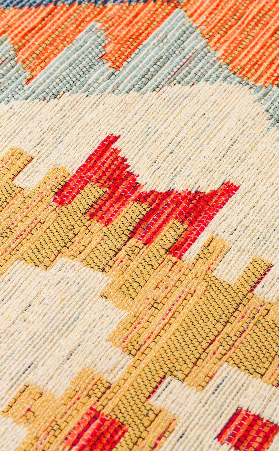 Nevmahall Nomad NMD09 Light Multy Çift Taraflı Yıkanabilir Pamuk Şönil Kilim