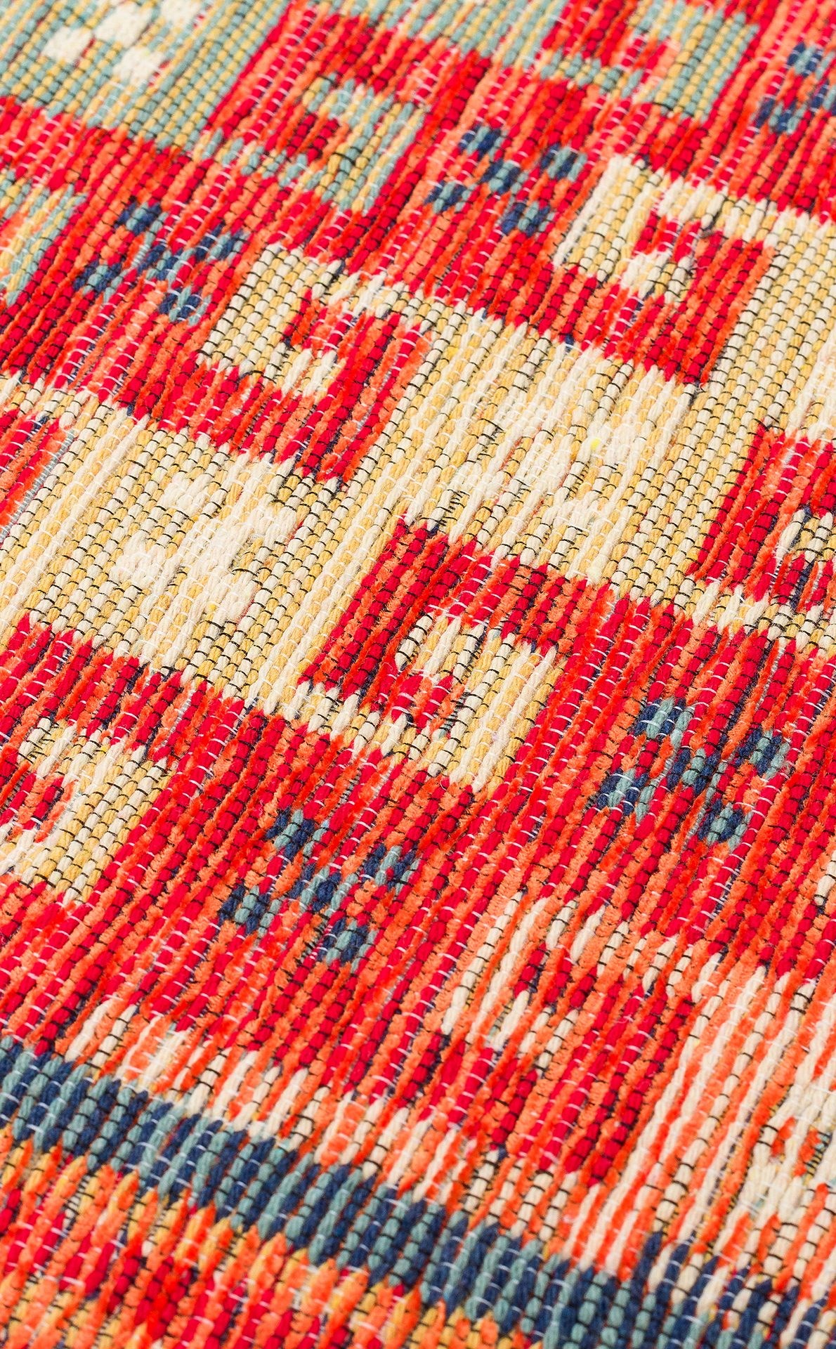 Nevmahall Nomad NMD11 Terra Çift Taraflı Yıkanabilir Pamuk Şönil Kilim