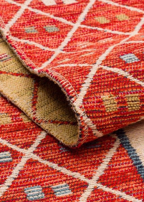Nevmahall Nomad NMD15 Light Multy Çift Taraflı Yıkanabilir Pamuk Şönil Kilim