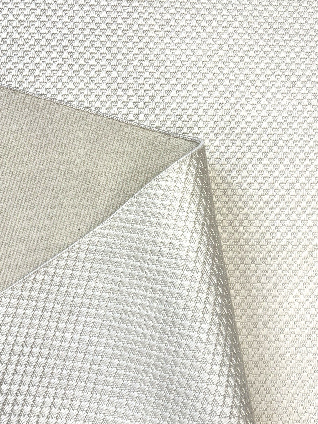 Sade ve Zarif Özel Ölçülü Premium Kalite Makinada Yıkanabilir Kaymaz Taban Antialerjik  Wool Sisal Halı Düz Krem 