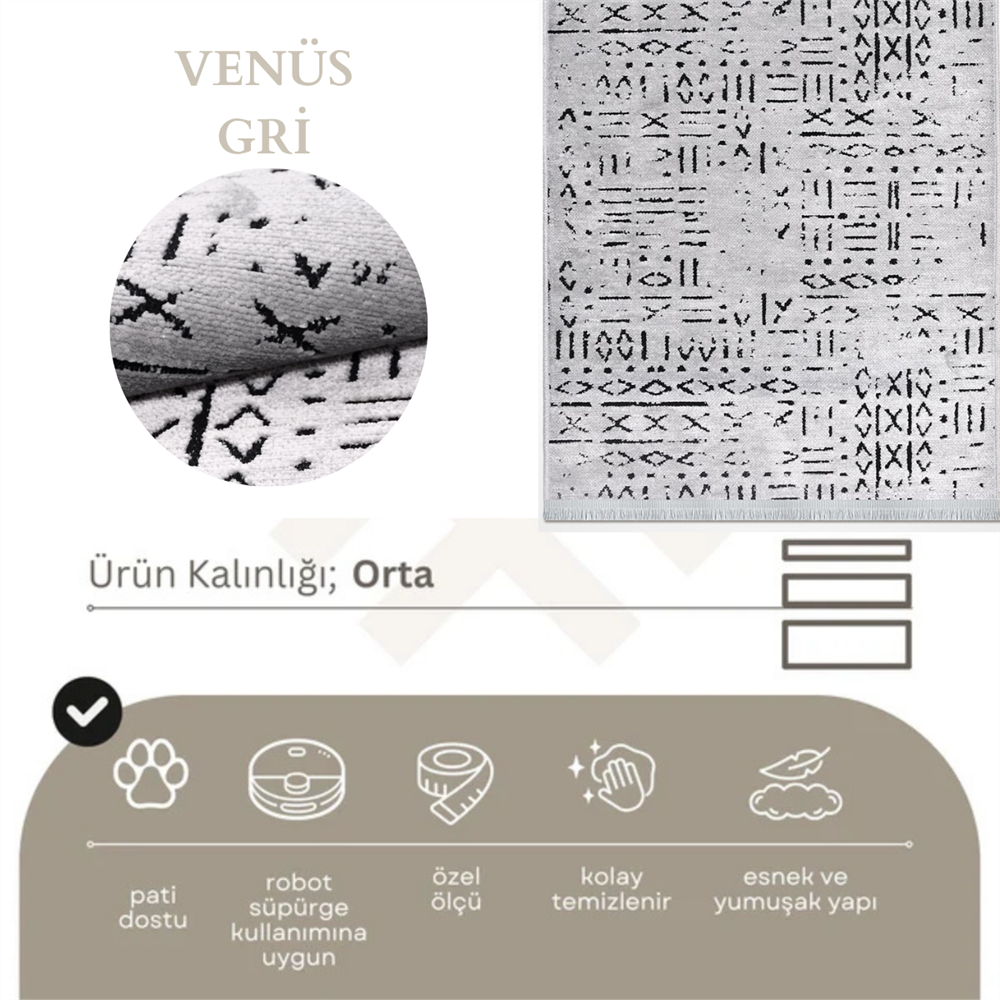 Venüs Serisi Gri