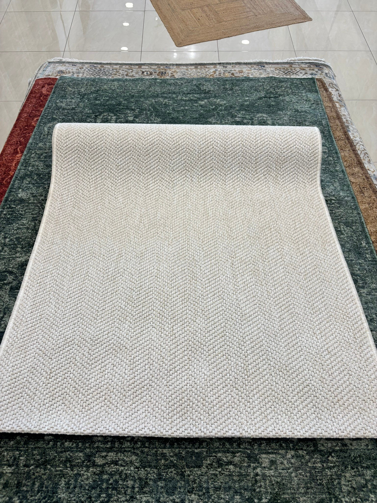 Verona Balıksırtı Krem