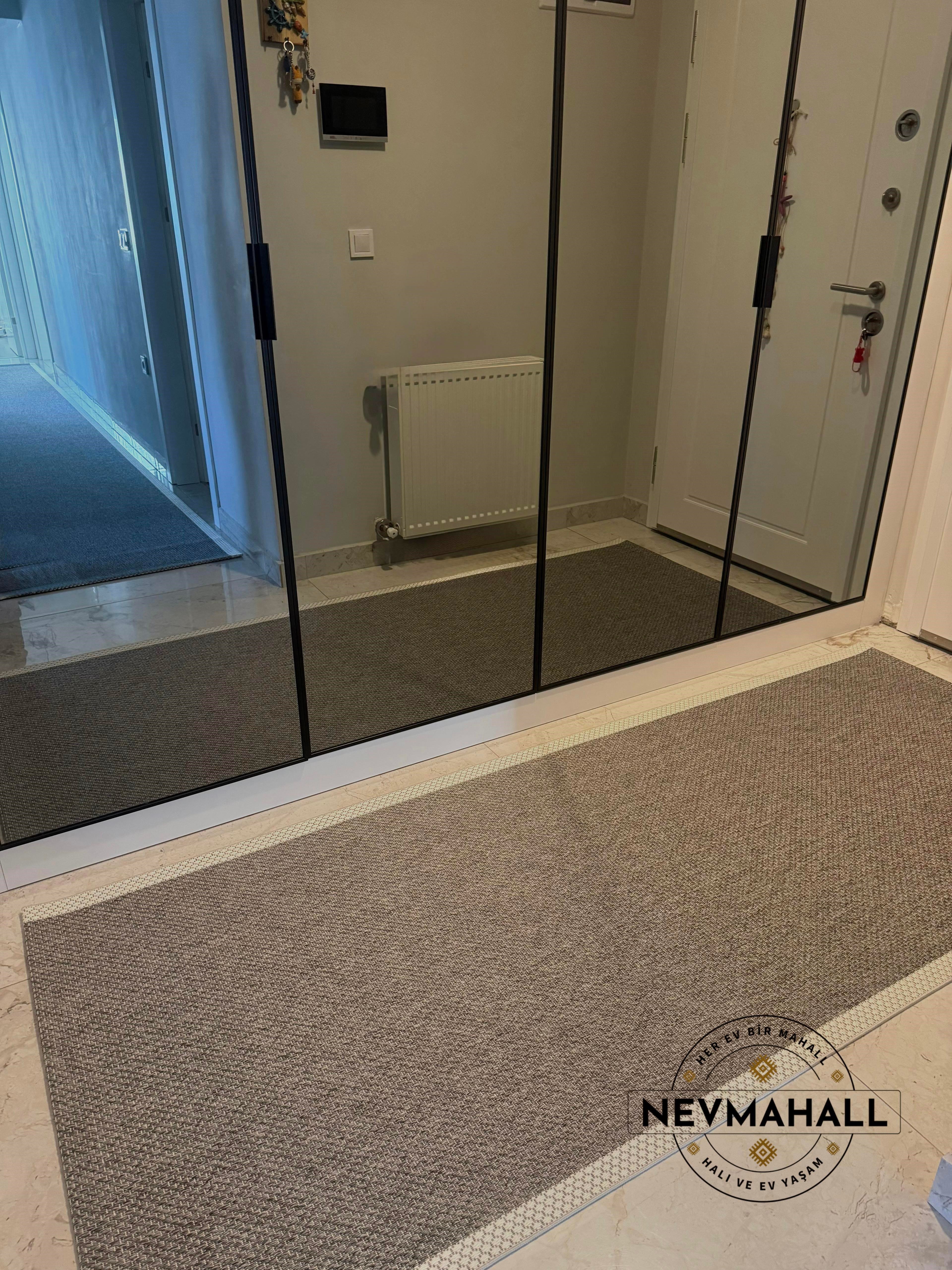 Wool Sisal Antrasit Krem 