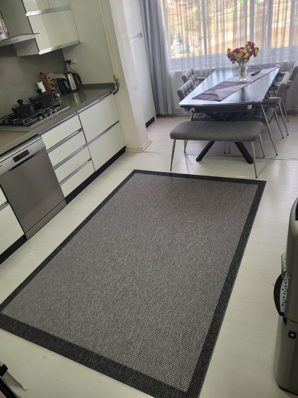 Wool Sisal Antrasit Siyah 