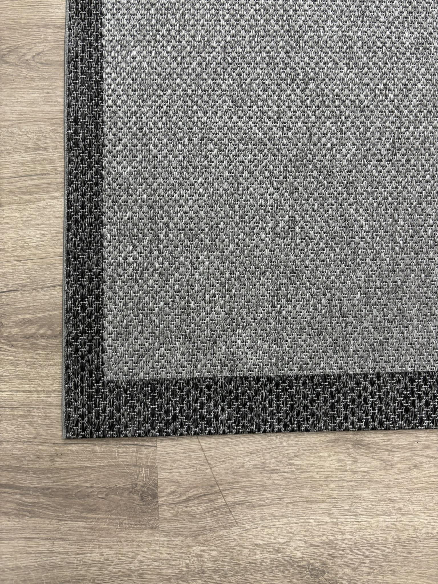 Wool Sisal Antrasit Siyah 