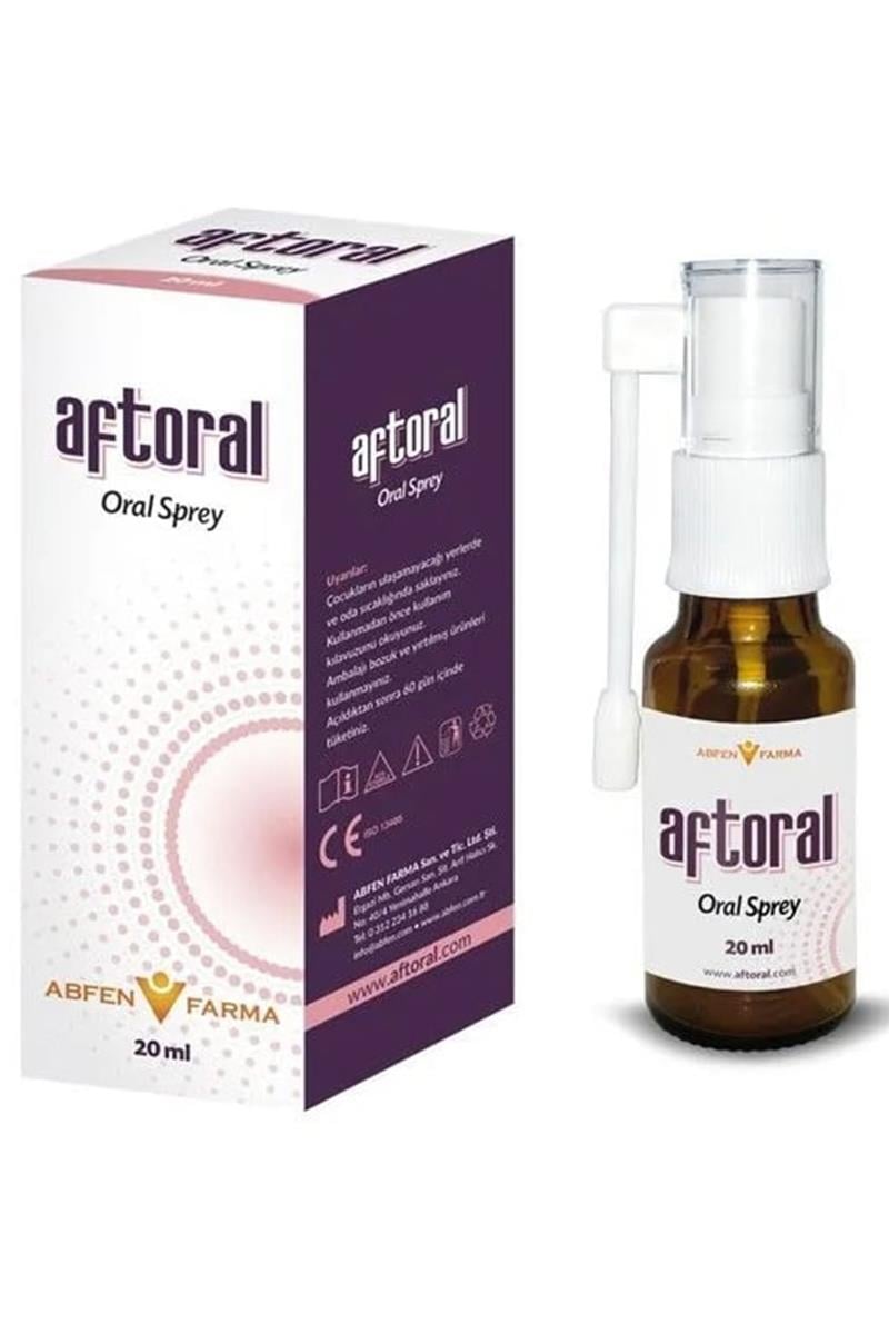 AbfenAbfen Farma Aftoral Sprey 20 mlAbfen Farma Aftoral Sprey 20 ml Fiyatı ve Özellikleri | Mutlufiyatlar