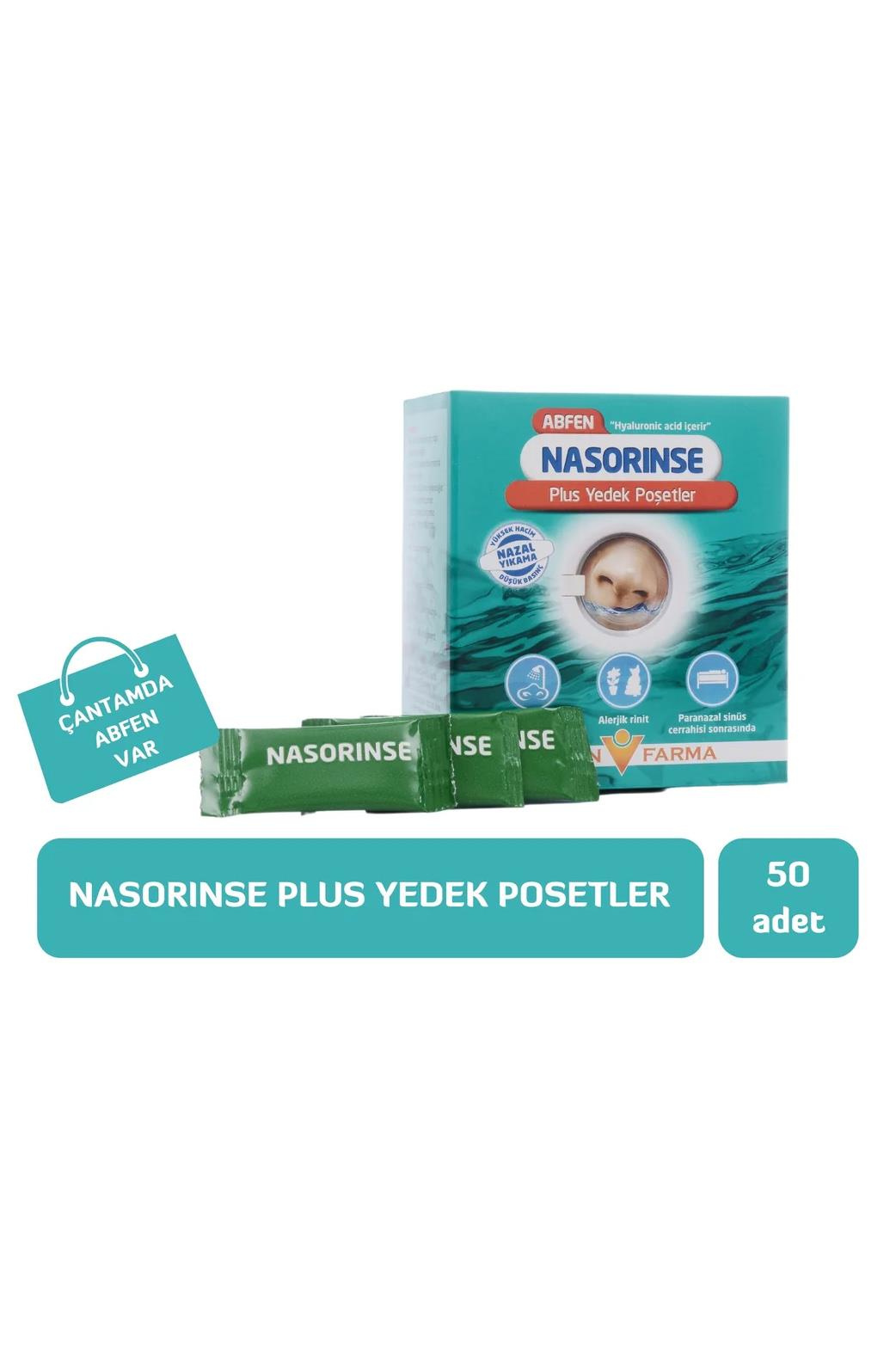 AbfenAbfen Nasorinse Plus Burun Yıkama Yedek Poşetleri 50 AdetAbfen Nasorinse Plus Yedek Poşet Yetişkin Fiyatı ve Özellikleri | Mutlufiyatlar