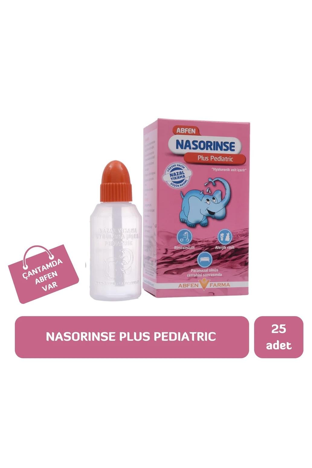 AbfenAbfen Nasorinse Plus Pediatrik Burun Yıkama Kiti 25 AdetAbfen Nasorinse Plus Pediatrik Burun Yıkama Kiti Fiyatı ve Özellikleri | Mutlufiyatlar