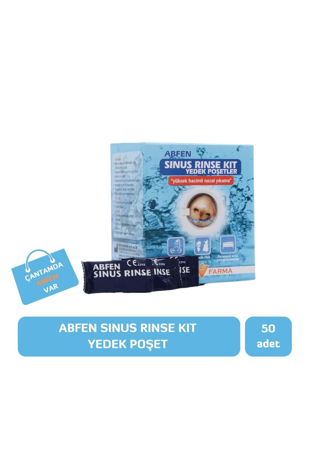 AbfenAbfen Sinüs Rinse Kit Yetişkin 50 Yedek PoşetAbfen Sinüs Rinse Kit Yetişkin 50 Yedek Poşet Fiyatı ve Özellikleri | Mutlufiyatlar