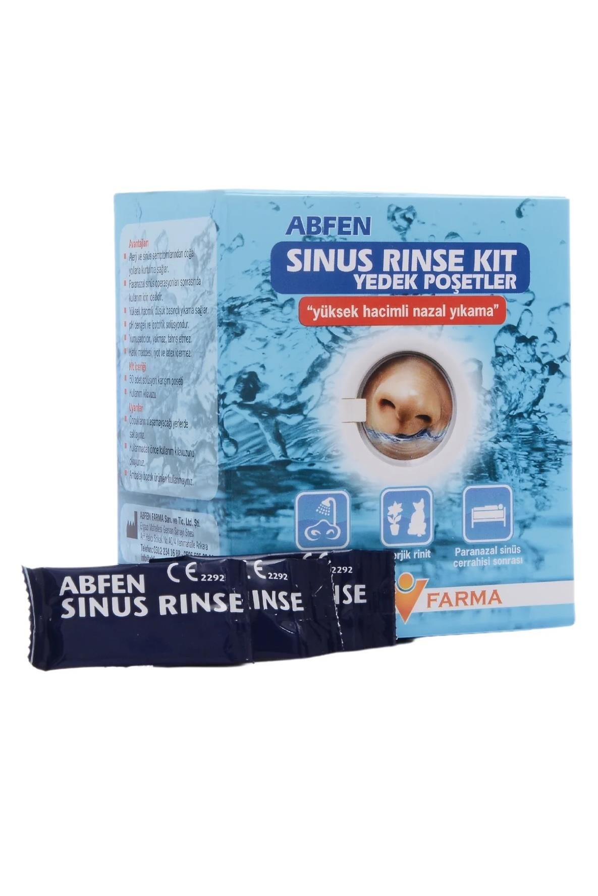 AbfenAbfen Sinüs Rinse Kit Yetişkin 50 Yedek PoşetAbfen Sinüs Rinse Kit Yetişkin 50 Yedek Poşet Fiyatı ve Özellikleri | Mutlufiyatlar