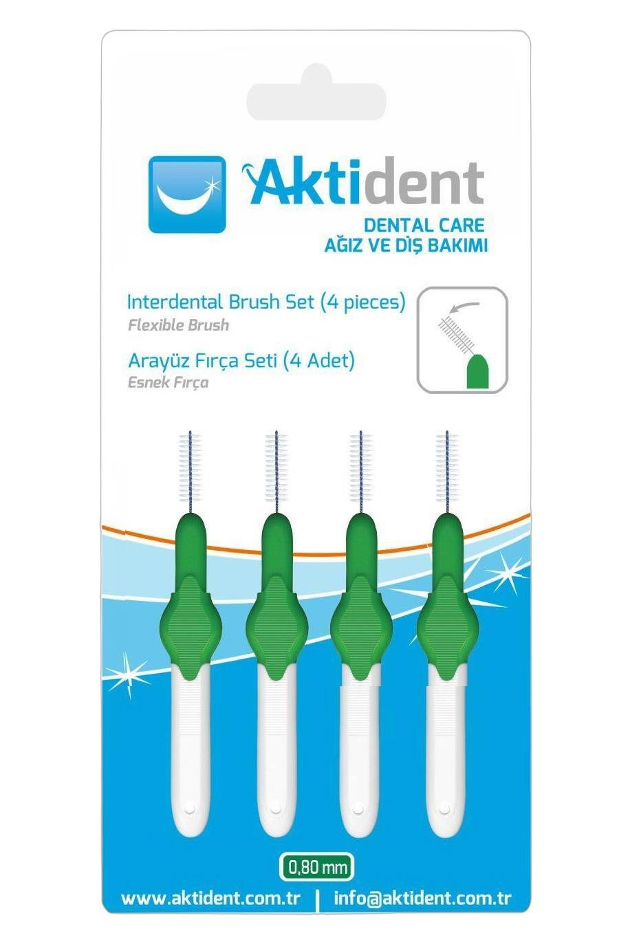 AktidentAktident Orid Arayüz Fırçası 0,80 mm 4 Adet - YeşilAktident Orid Arayüz Fırçası 0,80 mm 4lü - Yeşil Fiyatı ve Özellikleri | Mutlufiyatlar