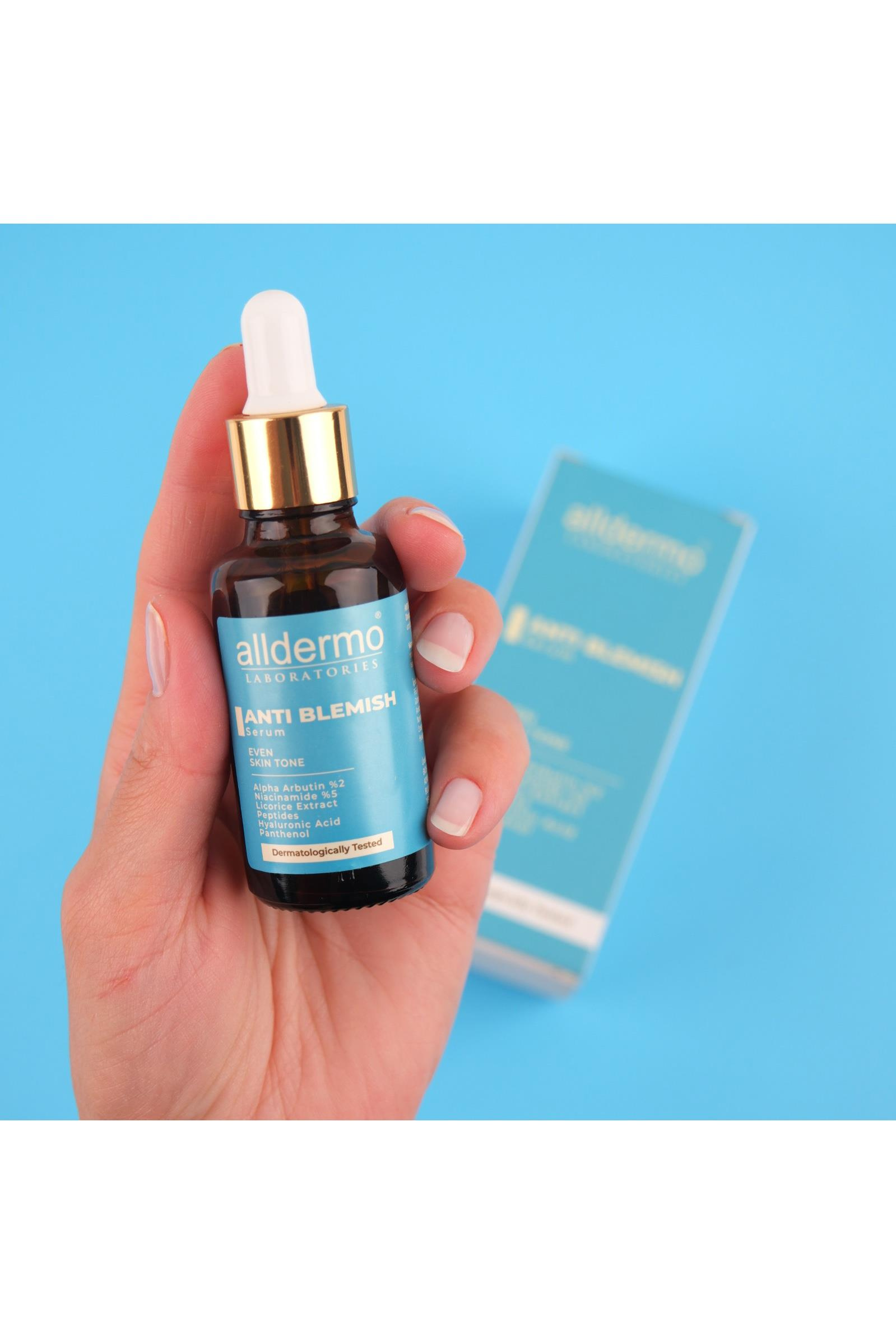 AlldermoAlldermo Anti Blemish Leke Karşıtı Serum 30 mlAlldermo Leke Karşıtı Cilt Tonu Dengeleyici Serum 30 ml Fiyatı ve Özellikleri | Mutlufiyatlar