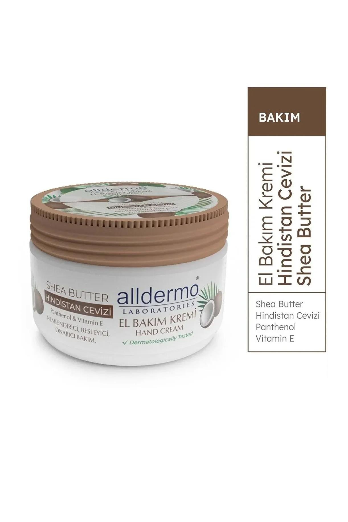 AlldermoAlldermo El Bakım Kremi Shea Butter Hindistan Cevizi 250 mlAlldermo El Kremi Shea Butter Hindistan Cevizi 250 ml Fiyatı ve Özellikleri | Mutlufiyatlar