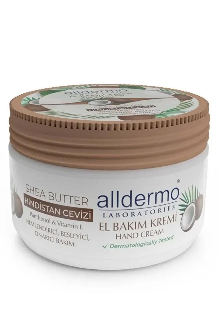 AlldermoAlldermo El Bakım Kremi Shea Butter Hindistan Cevizi 250 mlAlldermo El Kremi Shea Butter Hindistan Cevizi 250 ml Fiyatı ve Özellikleri | Mutlufiyatlar