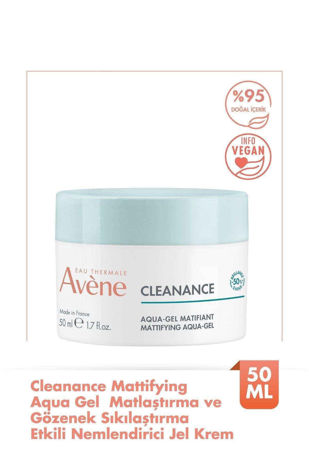 AveneAvène Cleanance Aqua-Gel Matlaştırıcı Nemlendirici Jel 50 mlAvène Cleanance Aqua-Gel Aqua Cream-In Gel 50 ml Fiyatı ve Özellikleri | Mutlufiyatlar