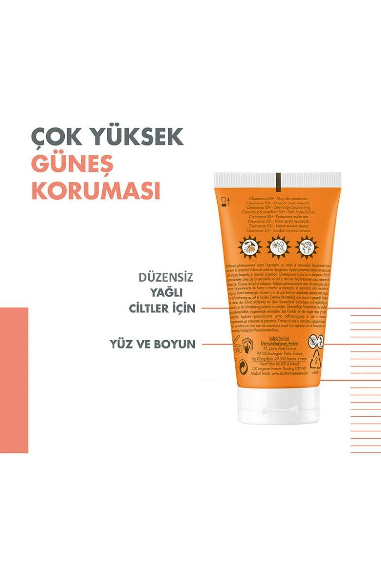AveneAvene Cleanance Anti Blemishes Güneş Kremi Yağlı Ciltler İçin Spf 50+ 50 mlAvene Cleanance Anti Blemishes Ultra Light SPF50+ 50 ml Fiyatı ve Özellikleri | Mutlufiyatlar