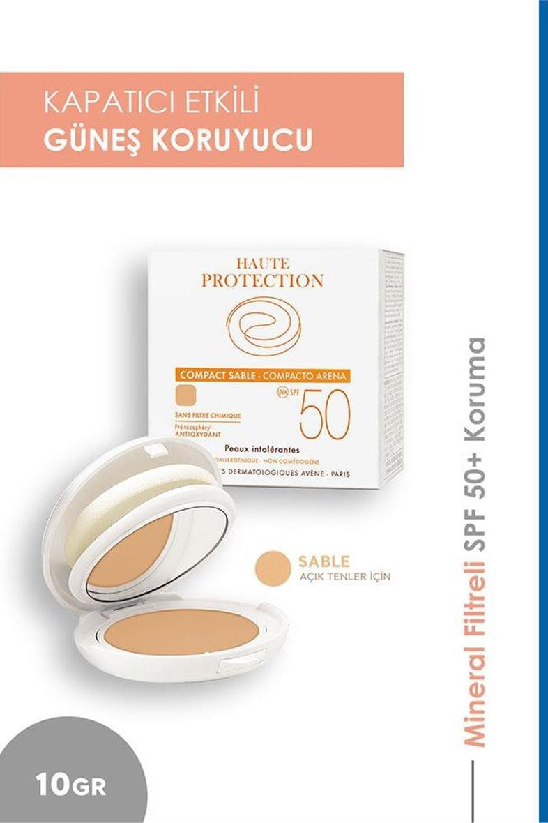 AveneAvene Güneş Compact Dore Renkli Güneş Koruyucu Spf 50+Avene Güneş Compact Dore SPF50 Koyu Renkli Fondöten Fiyatı ve Özellikleri | Mutlufiyatlar