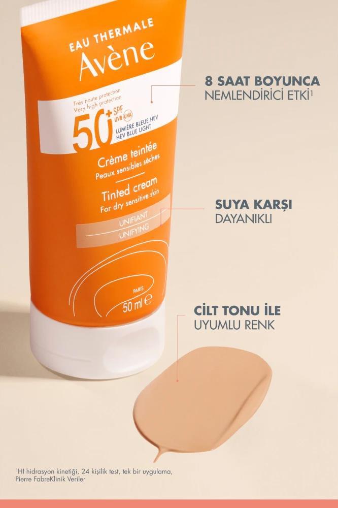 AveneAvene Ultra Broad Spectrum Tinted Renkli Güneş Koruyucu Krem Spf 50+ 50 mlAvene Ultra Broad Spectrum Tinted SPF50+ Cream 50 ml Fiyatı ve Özellikleri | Mutlufiyatlar