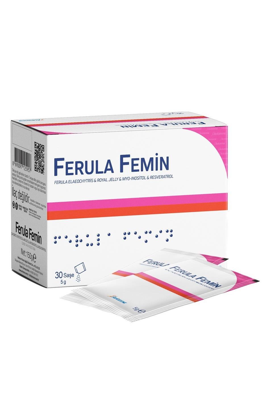 AvicennaFerula Femin 30 SaşeFerula Femin 30 Saşe Fiyatı ve Özellikleri | Mutlufiyatlar