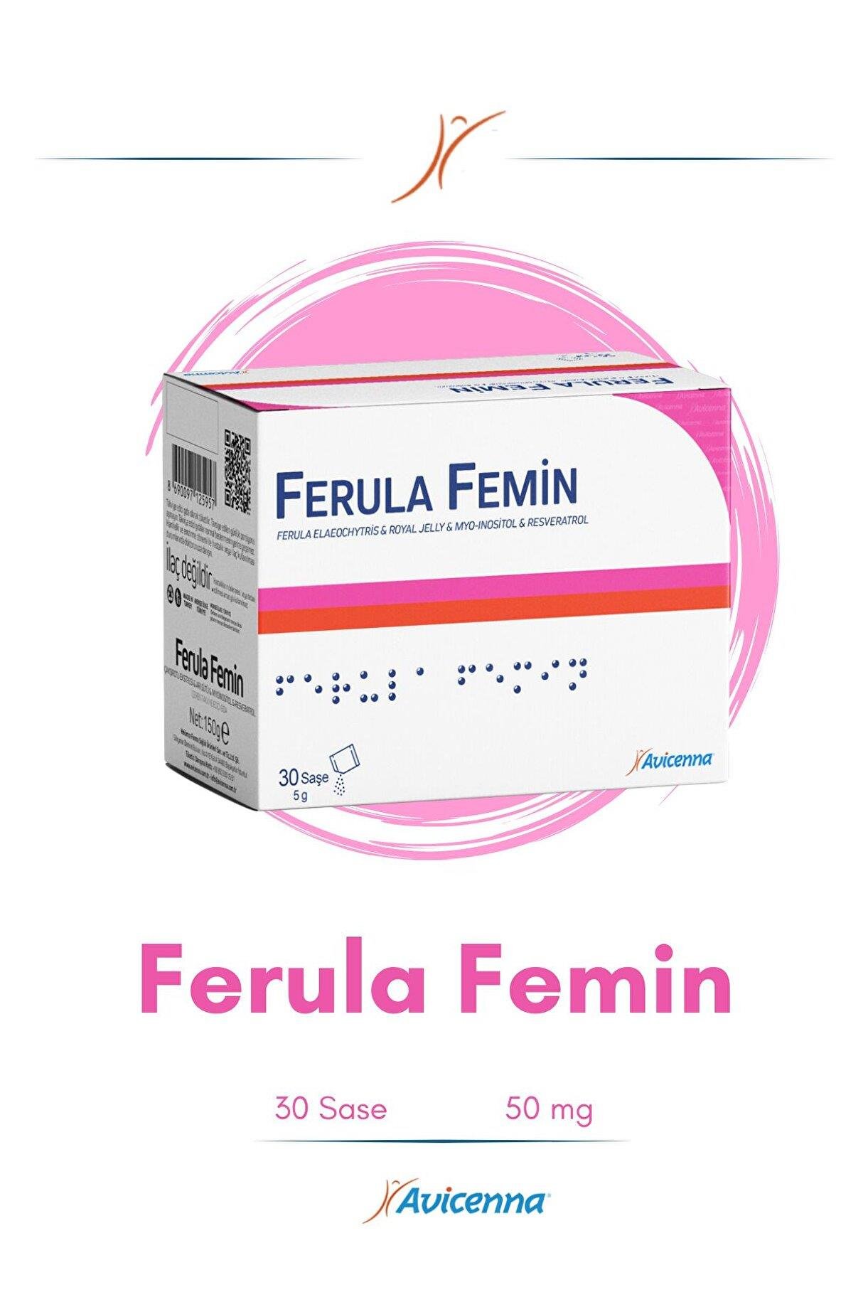 AvicennaFerula Femin 30 SaşeFerula Femin 30 Saşe Fiyatı ve Özellikleri | Mutlufiyatlar