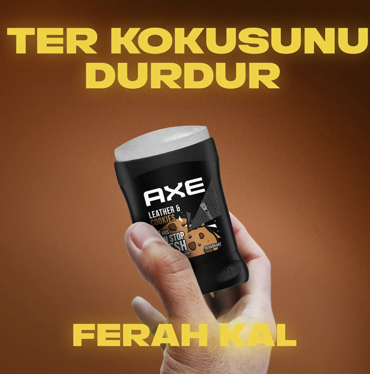 AxeAxe Stick Leather Cookies 50 grAxe Stick Leather Cookies 50 gr Fiyatı ve Özellikleri | Mutlufiyatlar