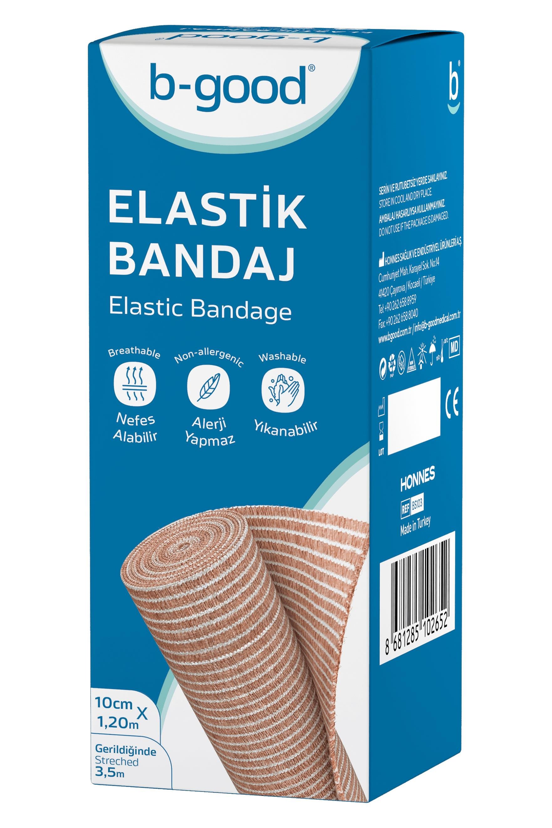 B-GoodB-Good Elastik Bandaj 10 cm x 3,5 mtB-Good Elastik Bandaj 10cm x 3,5m Fiyatı ve Özellikleri | Mutlufiyatlar