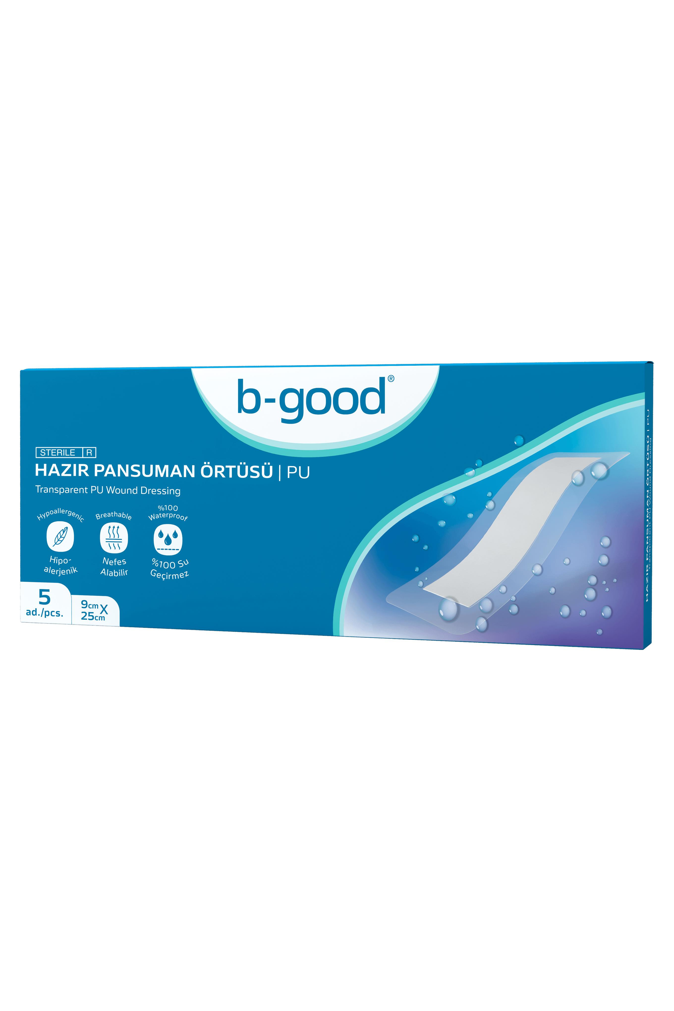 B-GoodB-Good Hazır Pansuman Örtüsü Su Geçirmez 9 x 25 cm 5 AdetB-Good Hazır Pansuman Örtüsü Su Geçirmez 9x25 cm 5li Fiyatı ve Özellikleri | Mutlufiyatlar