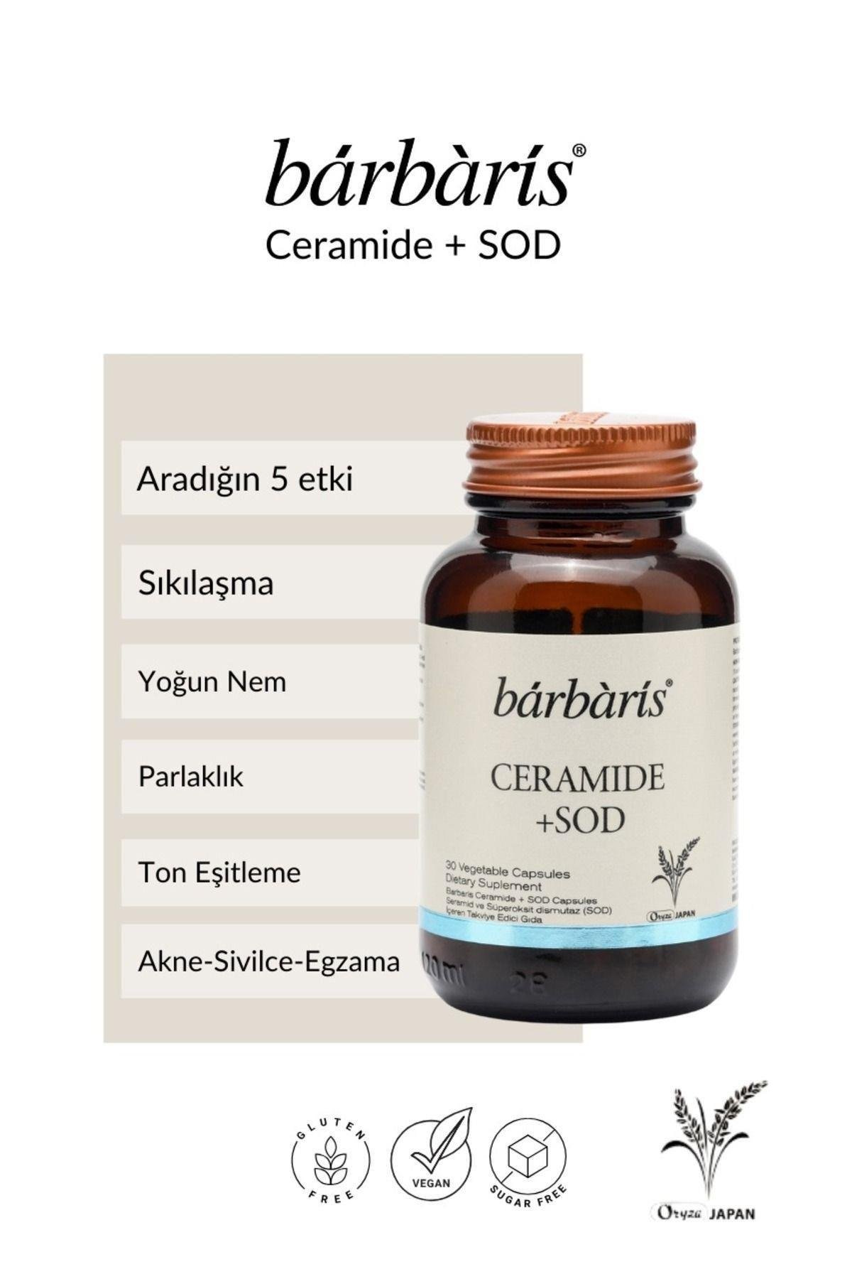 BarbarisBarbaris Ceramide+ Sod 30 KapsülBarbaris Ceramide+ Sod 30 Kapsül Fiyatı ve Özellikleri | Mutlufiyatlar