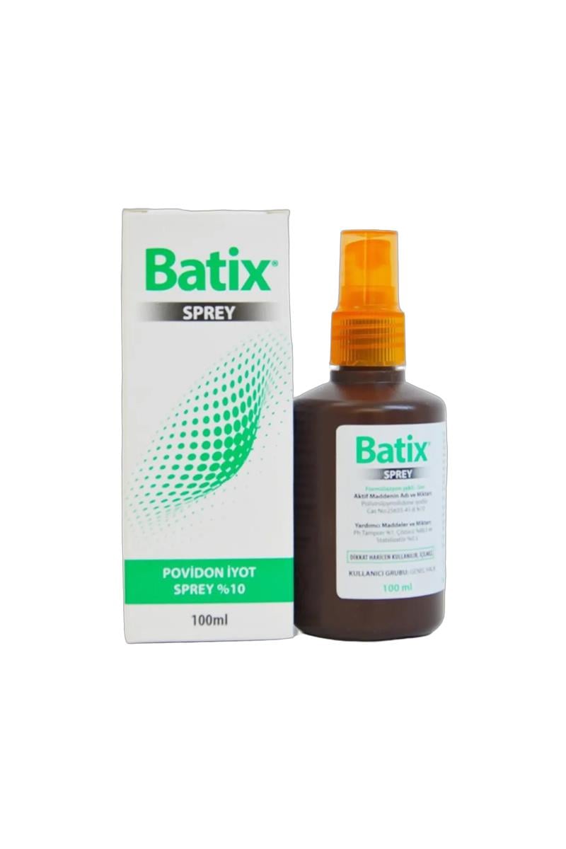 BatixBatix Antiseptik Sprey 100 MlBatix Antiseptik Sprey 100 Ml Fiyatı ve Özellikleri | Mutlufiyatlar