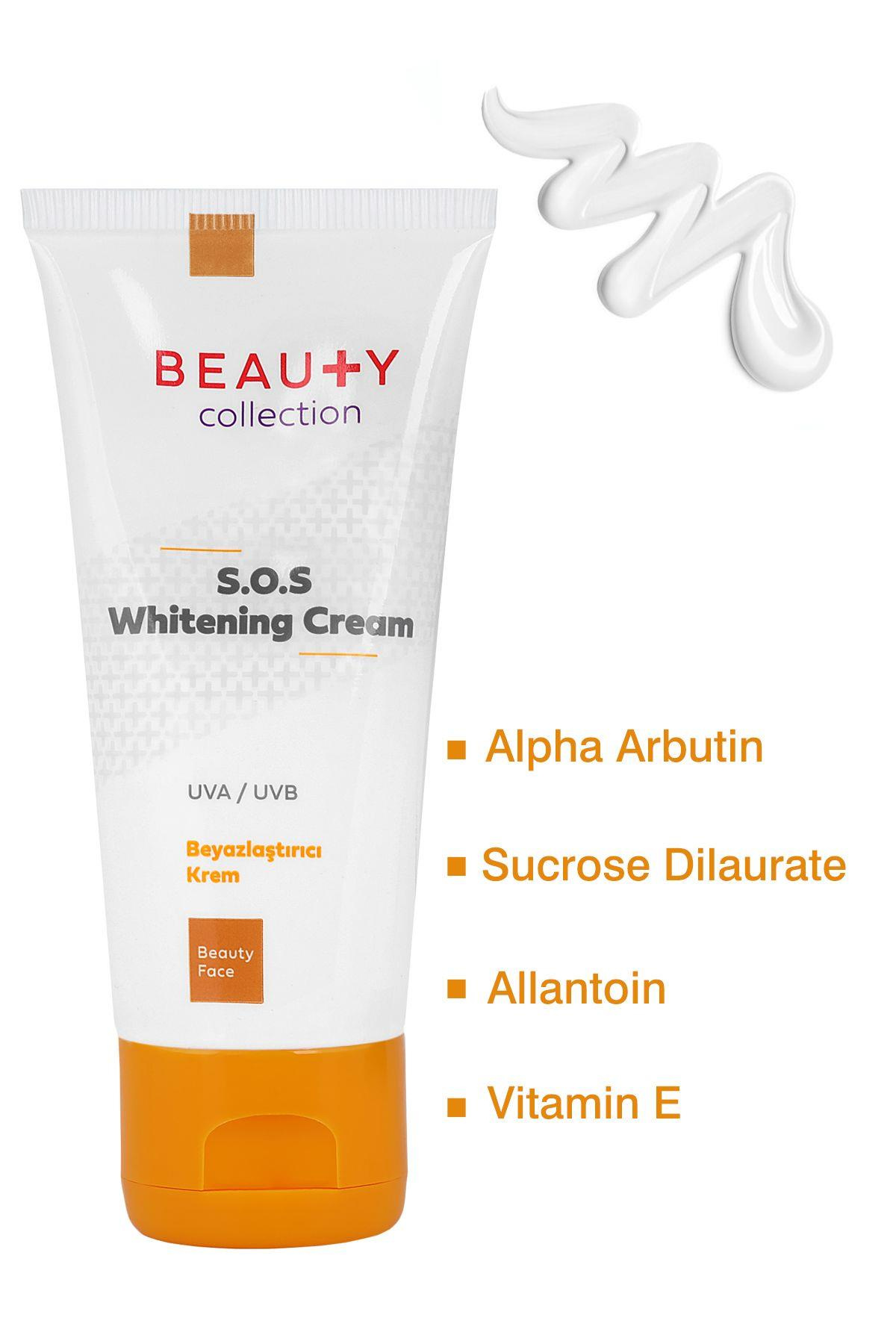 Beauty CollectionAnında Beyazlatıcı Diz, Dirsek, Koltukaltı Ve Özel Bölgeler Için Aydınlatıcı Sos Krem – 60 ml