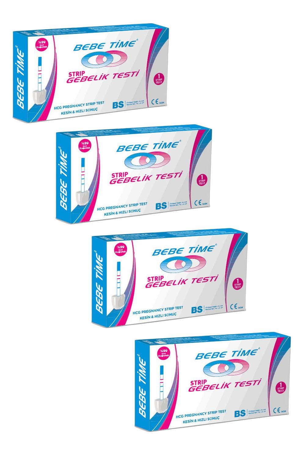 Bebe TimeBebetime Strip Gebelik Testi 4'lüBebetime Strip Gebelik Testi Fiyatı ve Özellikleri | Mutlufiyatlar