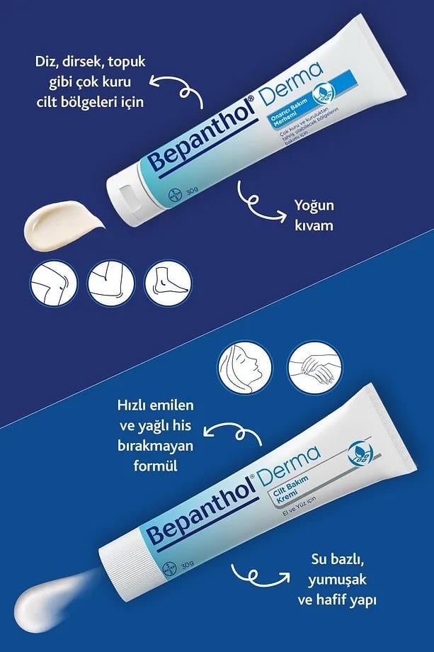 BepantholBepanthol Derma Onarıcı Bakım Merhemi 30gBepanthol Derma Onarıcı Bakım Merhemi 30g Fiyatı ve Özellikleri | Mutlufiyatlar