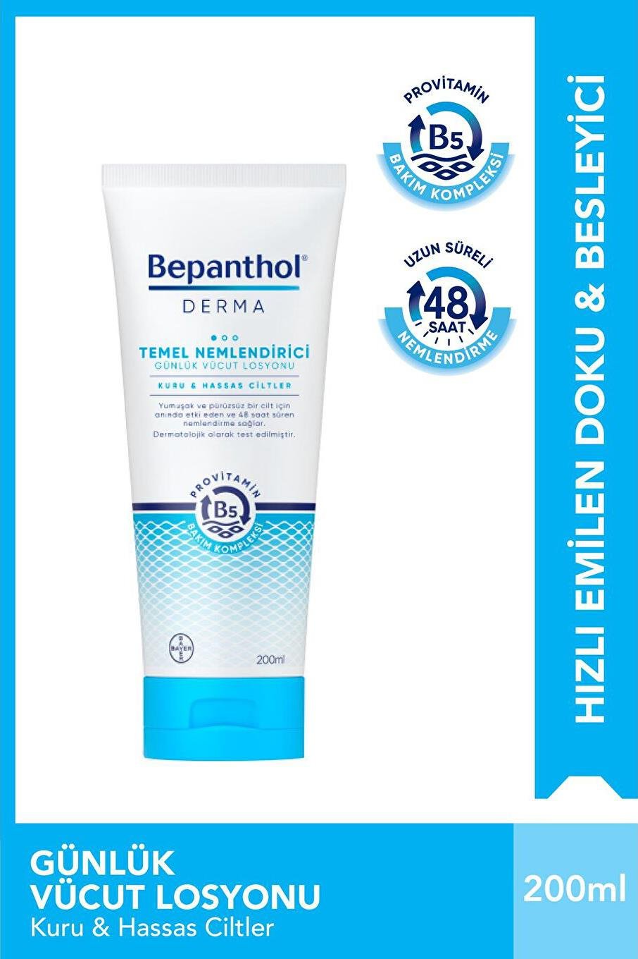 BepantholBepanthol Derma Temel Nemlendirici Günlük Vücut Losyonu 200 mlBepanthol Derma Temel Nemlendirici Günlük Vücut Losyonu 200 ml Fiyatı ve Özellikleri | Mutlufiyatlar