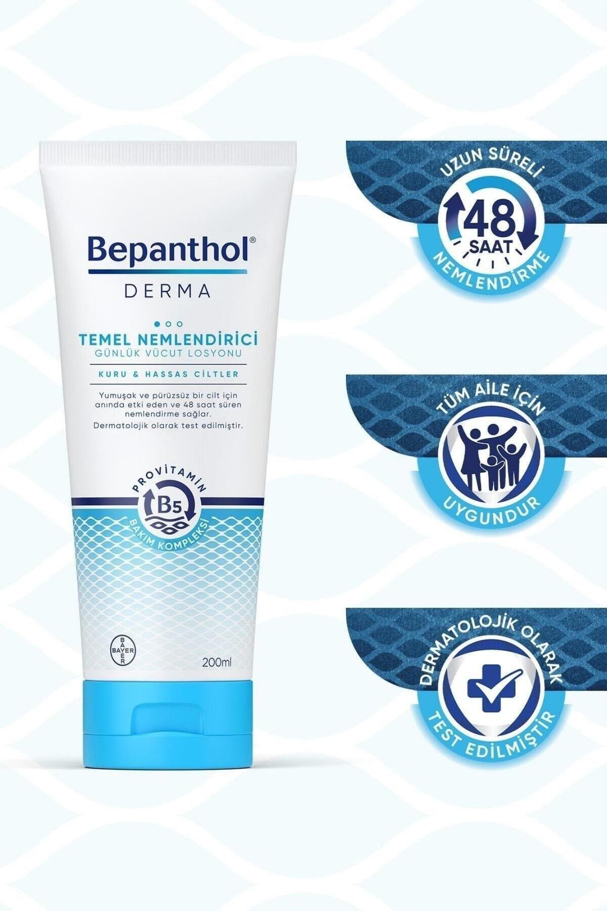 BepantholBepanthol Derma Temel Nemlendirici Günlük Vücut Losyonu 200 mlBepanthol Derma Temel Nemlendirici Günlük Vücut Losyonu 200 ml Fiyatı ve Özellikleri | Mutlufiyatlar