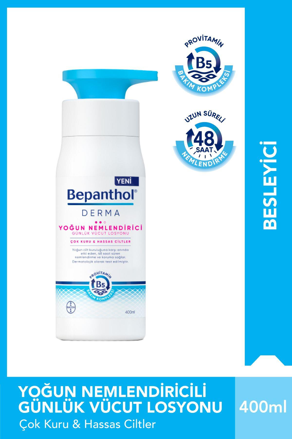 BepantholBepanthol Derma Yoğun Nemlendirici Günlük Vücut Losyonu 400 mlBepanthol Derma Vücut Losyonu 400 ml | Hızlı Kargo